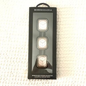 BCBGMAXAZRIA Apple Watch Screen Protector with Bumpers